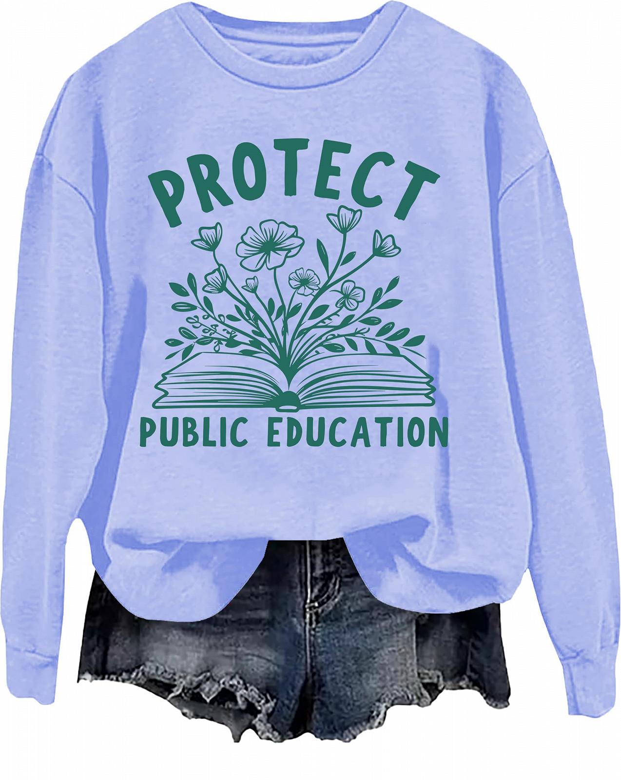 Свитшот Public Education Long Sleeve, фото №1