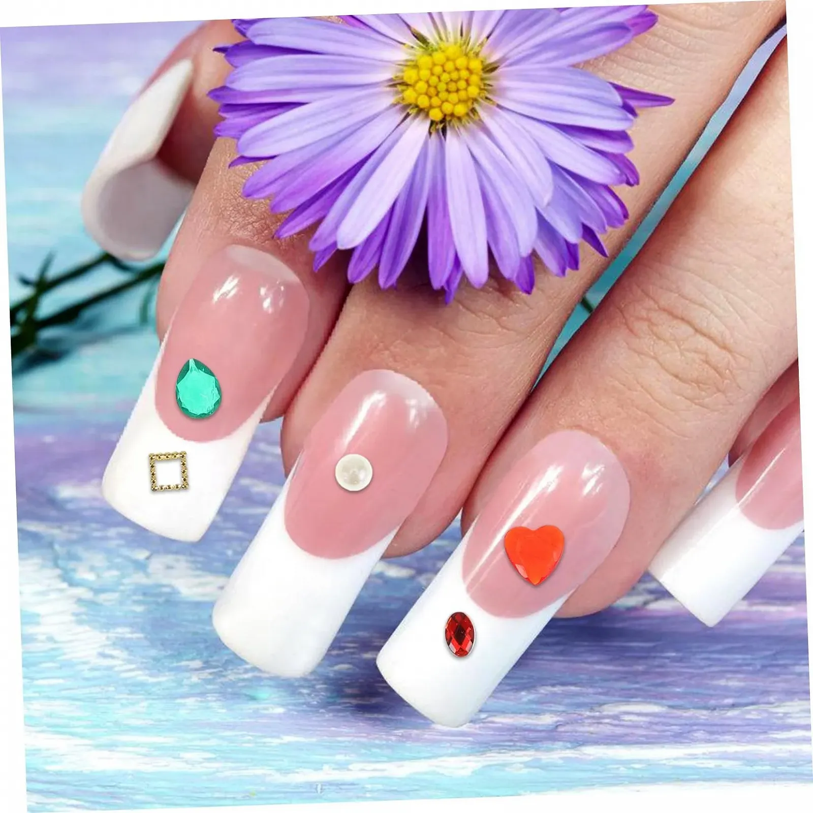 Инструменты для дизайна ногтей EXCEART 6 коробок Блестки Камни для ногтей Хрустальные самоцветы Золотые заклепки для ногтей Подвеска Бисер для ногтей Металлические украшения Амулет 3D стразы, фото №6 Инструменты для дизайна ногтей EXCEART 6 коробок Блестки Камни для ногтей Хрустальные самоцветы Золотые заклепки для ногтей Подвеска Бисер для ногтей Металлические украшения Амулет 3D стразы, фото №6