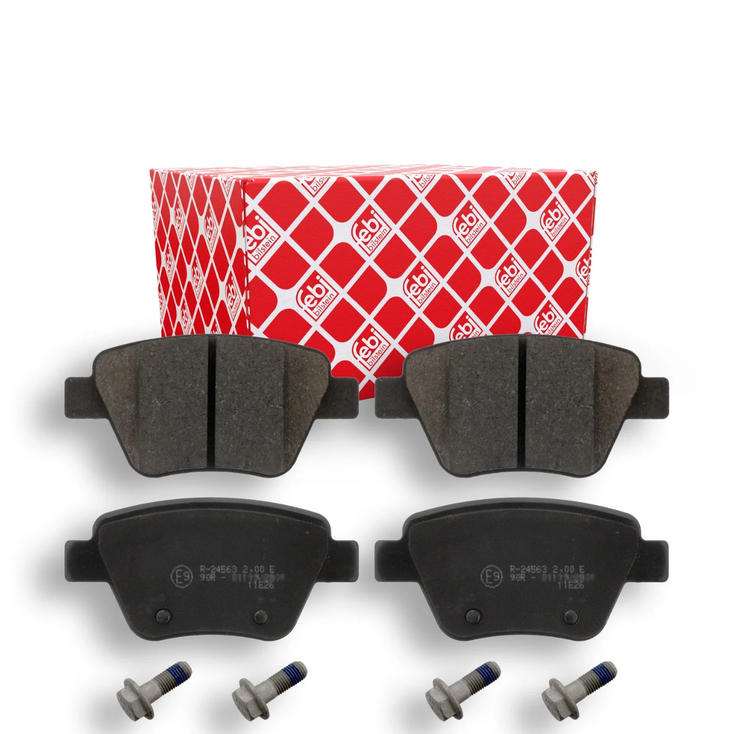 Комплект гальмівних колодок, дискове гальмо FEBI BILSTEIN 16797 для AUDI SEAT SKODA VW, фото №1