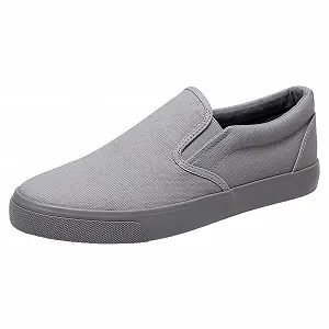 Мужские слипоны Jamron из льна, однотонные, повседневные кеды, лимсоли, цвет Sólido - Фото 1