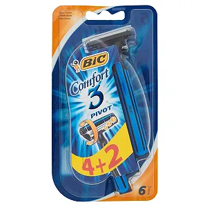 Одноразовые бритвы Bic Comfort 3 6 шт. - Фото 1
