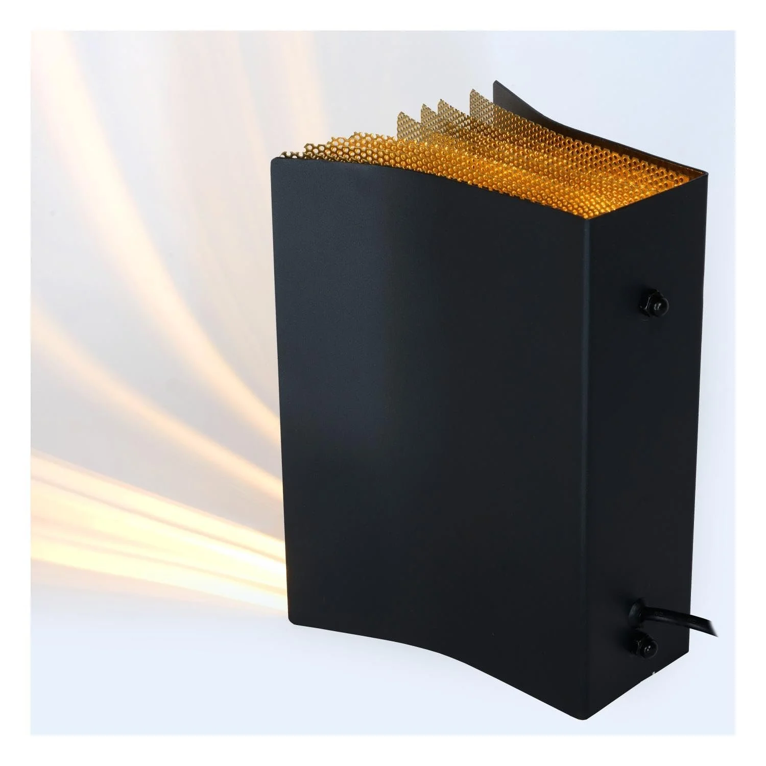 Настільна лампа LUCIDE Extravaganza Livret 1 x E14 Чорна, фото №7