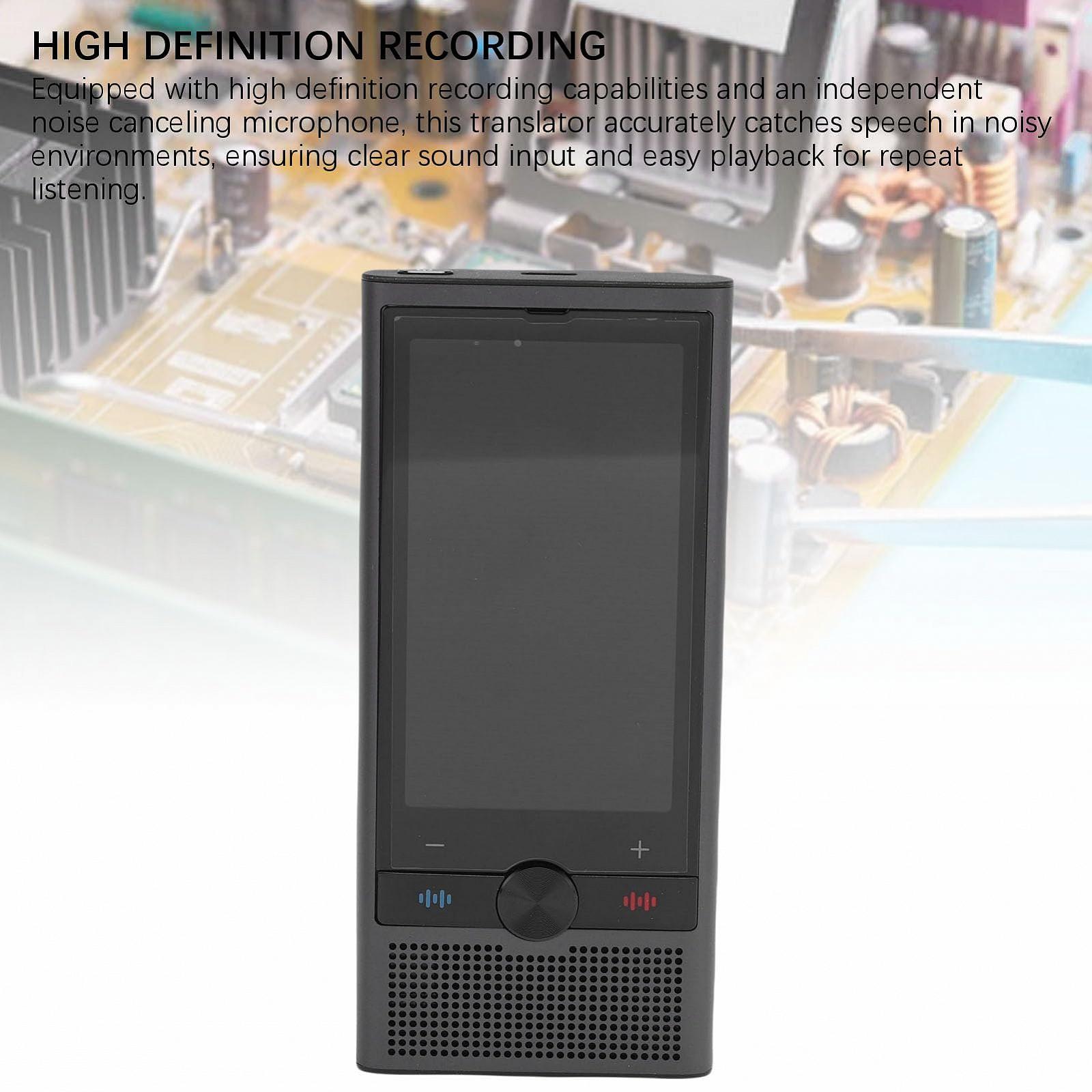 Пристрій для перекладу Cryfokt 138 мов, миттєвий переклад в реальному часі 1GB 16GB для подорожей, фото №5