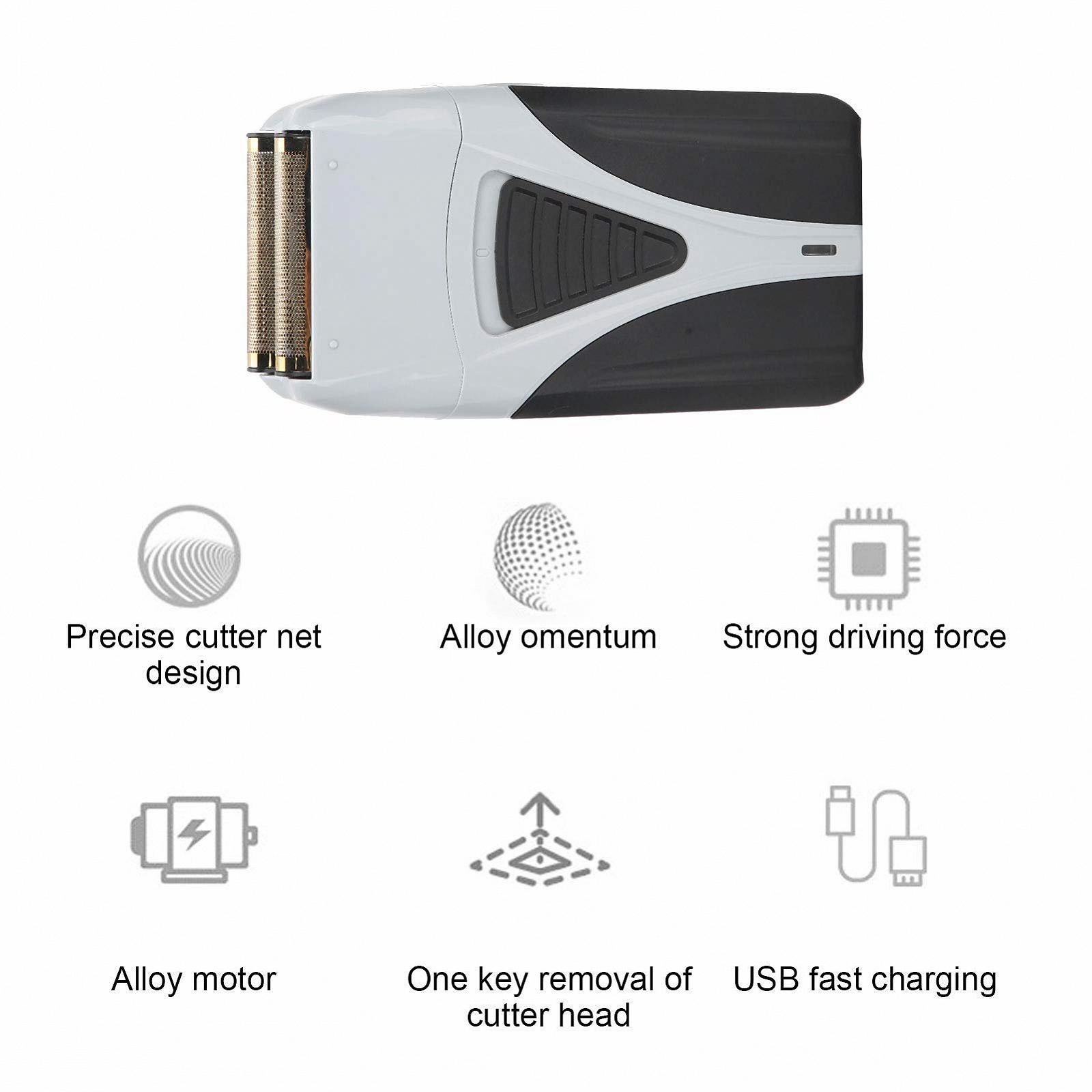 Электробритва мужская USB Waterproof Wet & Dry Black, фото №3 Электробритва мужская USB Waterproof Wet & Dry Black, фото №3