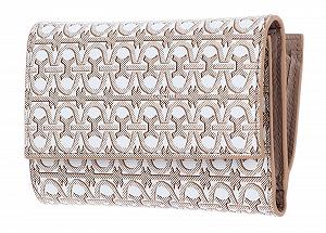 Кошелек Coccinelle Metallic Coated Monogram Multi Blanc/Rose, Multi Blanc / Rose - Фото 1
