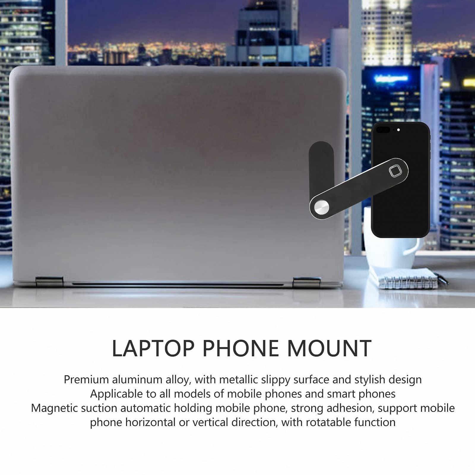 Тримач для телефона до ноутбука Jectse Premium Aluminium Alloy Магнітний, фото №7