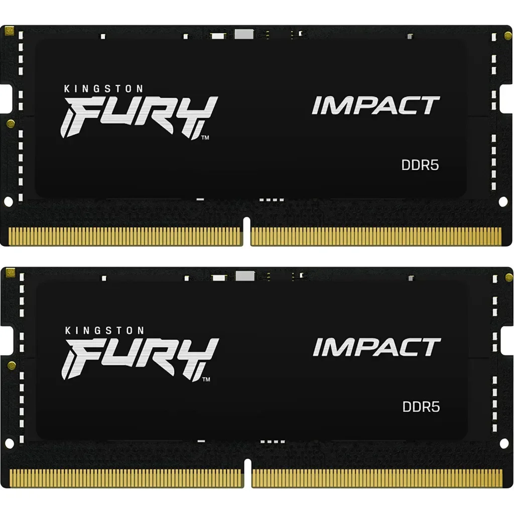 Модуль памяти для ноутбука SoDIMM DDR5 32GB (2x16GB) 4800 MHz Kingston Fury (ex.HyperX) (KF548S38IBK2-32), фото №1