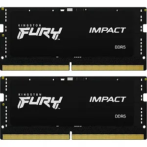 Купити Модуль памяти для ноутбука SoDIMM DDR5 32GB (2x16GB) 6400 MHz Impact Kingston Fury (ex.HyperX) (KF564S38IBK2-32) - Фото 1 Модуль памяти для ноутбука SoDIMM DDR5 32GB (2x16GB) 6400 MHz Impact Kingston Fury (ex.HyperX) (KF564S38IBK2-32) - Фото 1