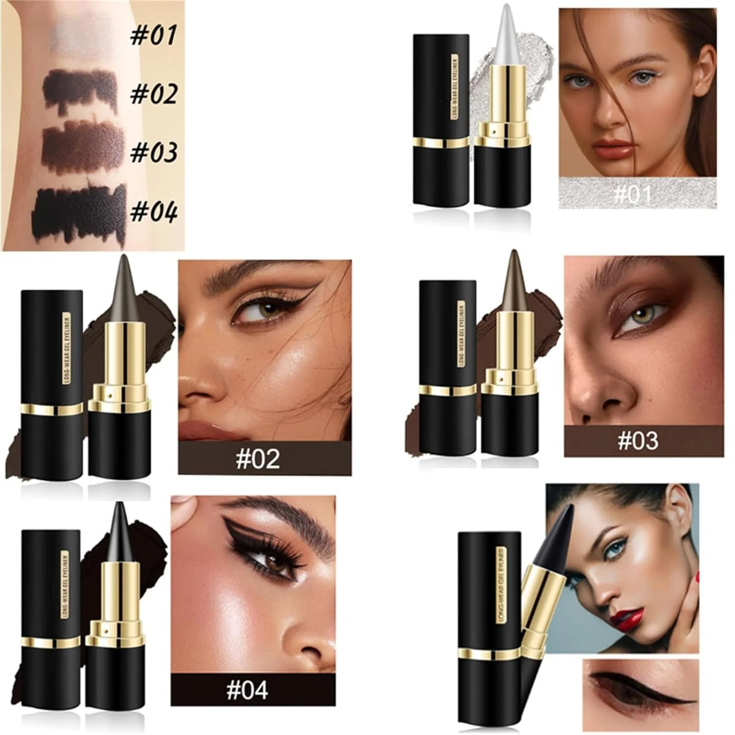 Гелевий Олівець Ayky Long Wear, фото №2