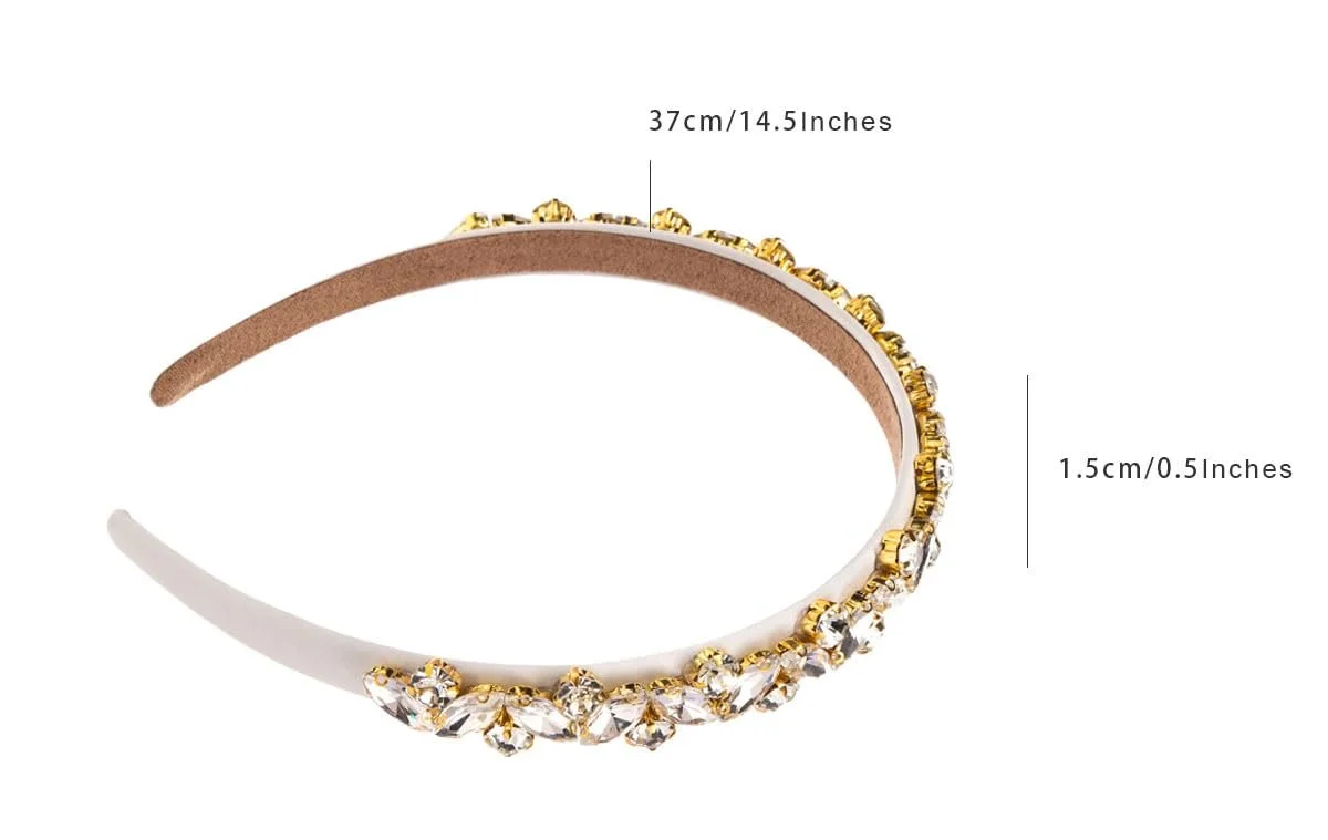 Обруч Іскристий кришталевий, фото №2