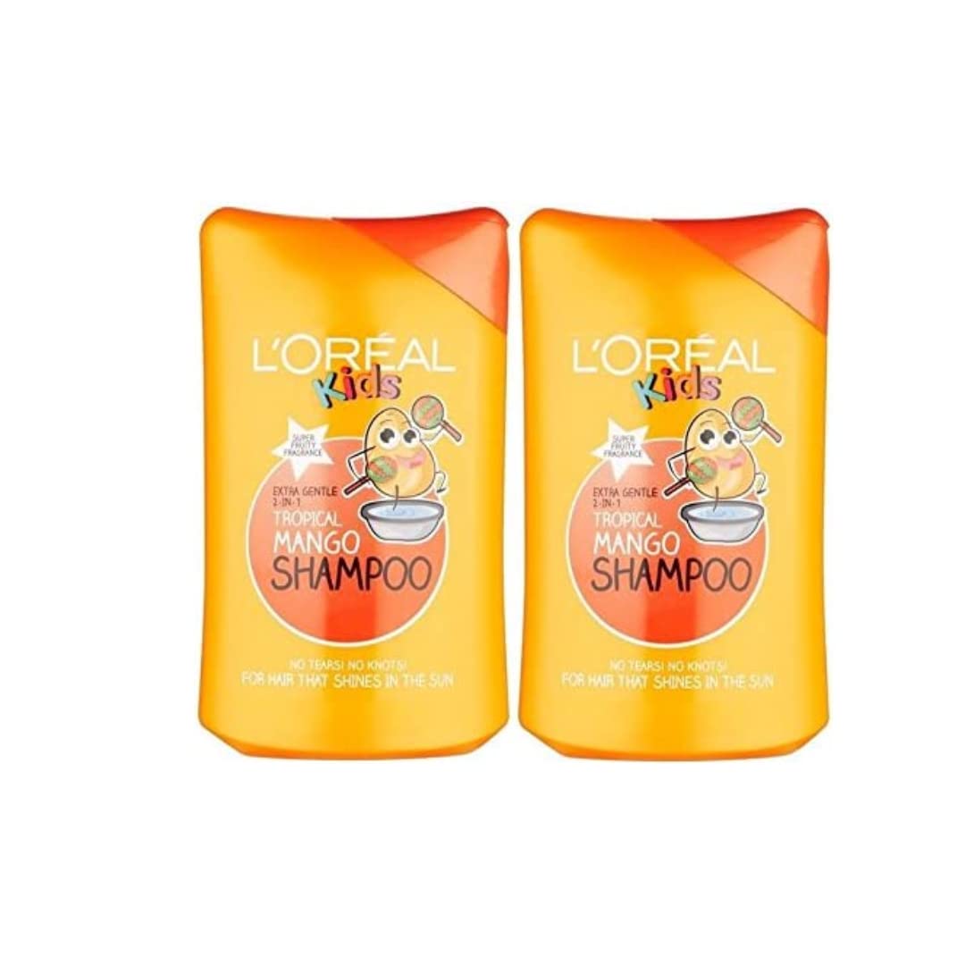 Шампунь L'Oreal Kids Tropical Mango 250 мл (Упаковка из 2), фото №1