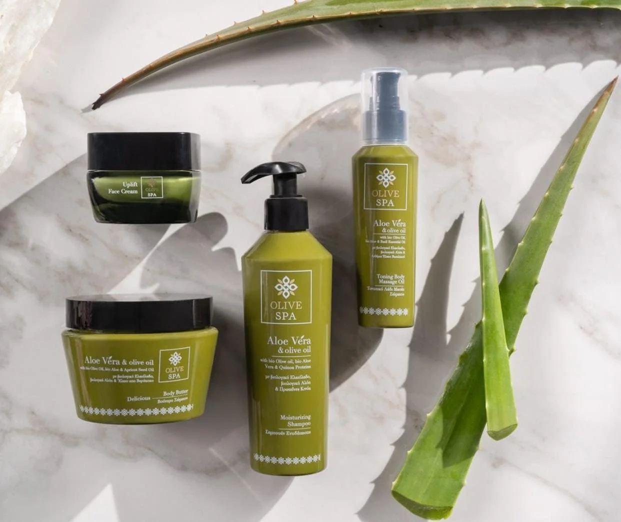 Крем для рук и ног Olive Spa Aloe Vera 75 мл, фото №2