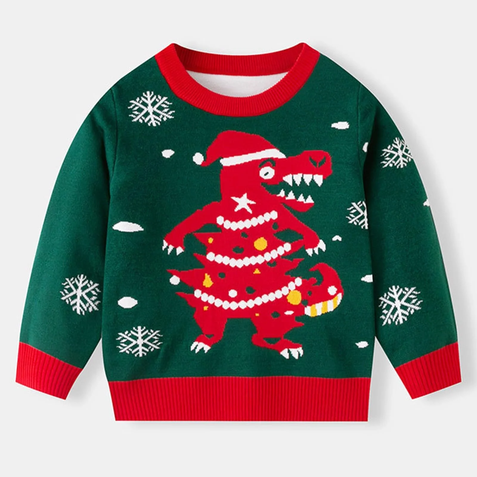 Пуловер для дівчинки з малюнками, що ідеально підходять для свят та сімейних зустрічей, фото №4 Пуловер для дівчинки з малюнками, що ідеально підходять для свят та сімейних зустрічей, фото №4