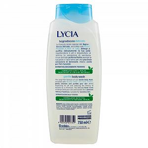 Гель для душу Lycia Bagnodoccia Delicato Acqua Micellare e Fiori di Loto з міцелярною водою та квітками лотоса 750 мл 12 шт. - Фото 1