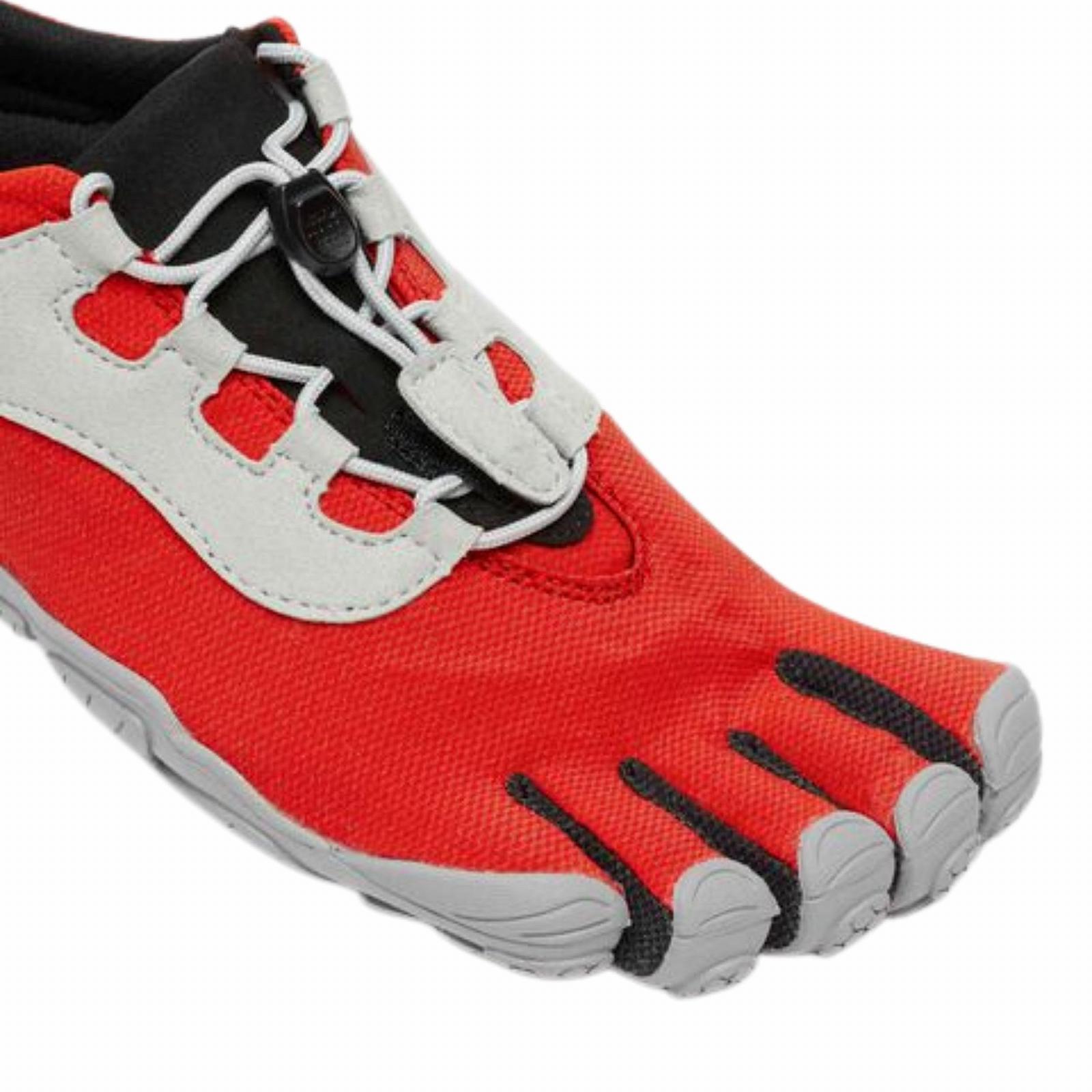 Кросівки Vibram FiveFingers V-Run Retro_red/Black/Grey, фото №4 Кросівки Vibram FiveFingers V-Run Retro_red/Black/Grey, фото №4