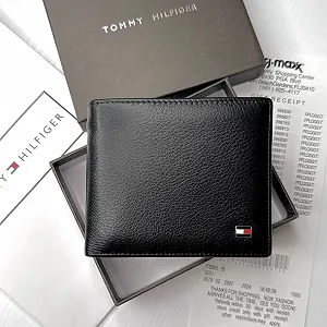 Купить Мужской кошелек на кожаный магните брендовый Tommy Hilfiger в подарочной упаковке - Фото 1 Мужской кошелек на кожаный магните брендовый Tommy Hilfiger в подарочной упаковке - Фото 1