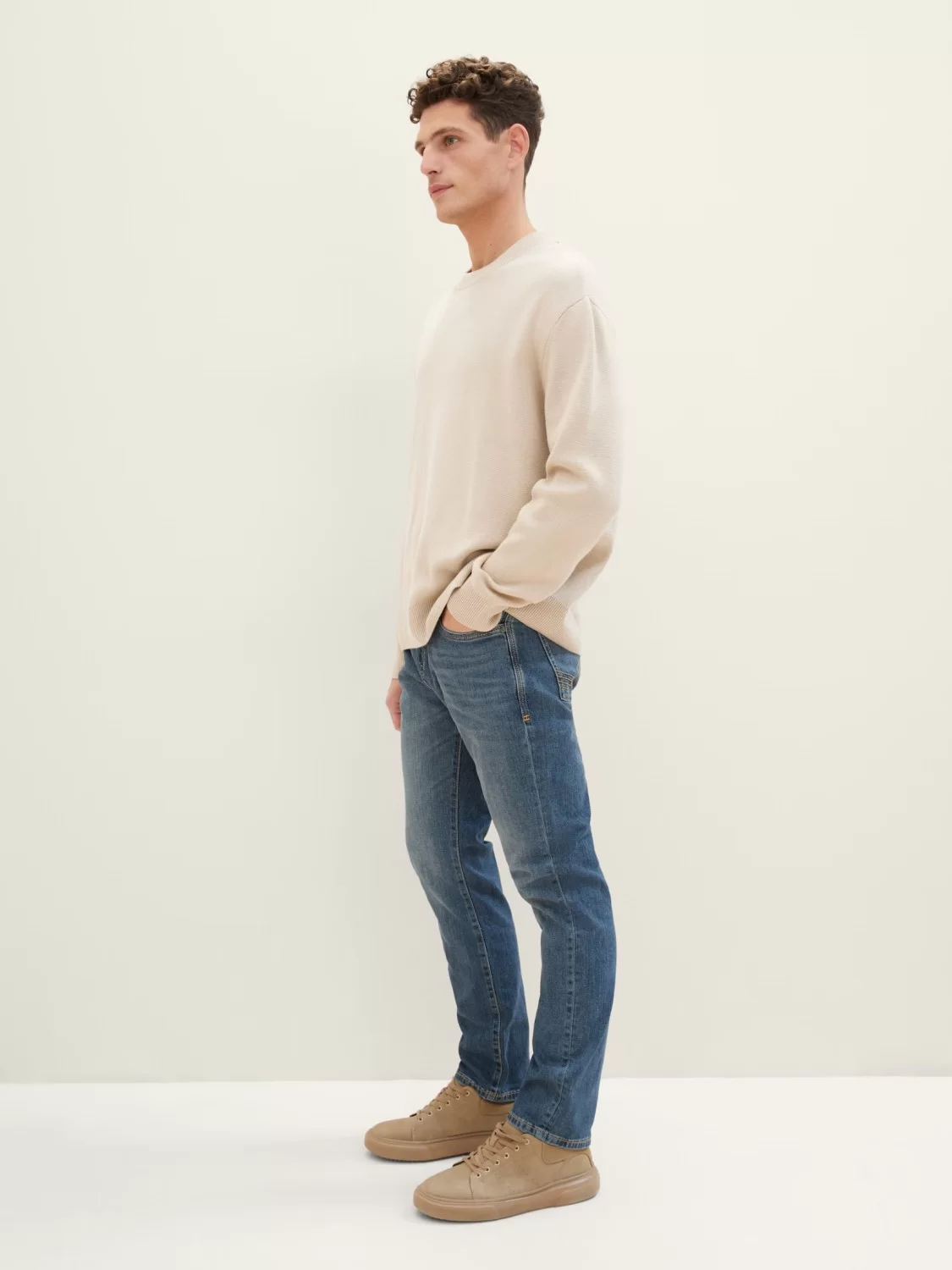 Джинси mens Josh Regular Slim Jeans 1035878-10110 Tom Tailor Синій  XXL, фото №2