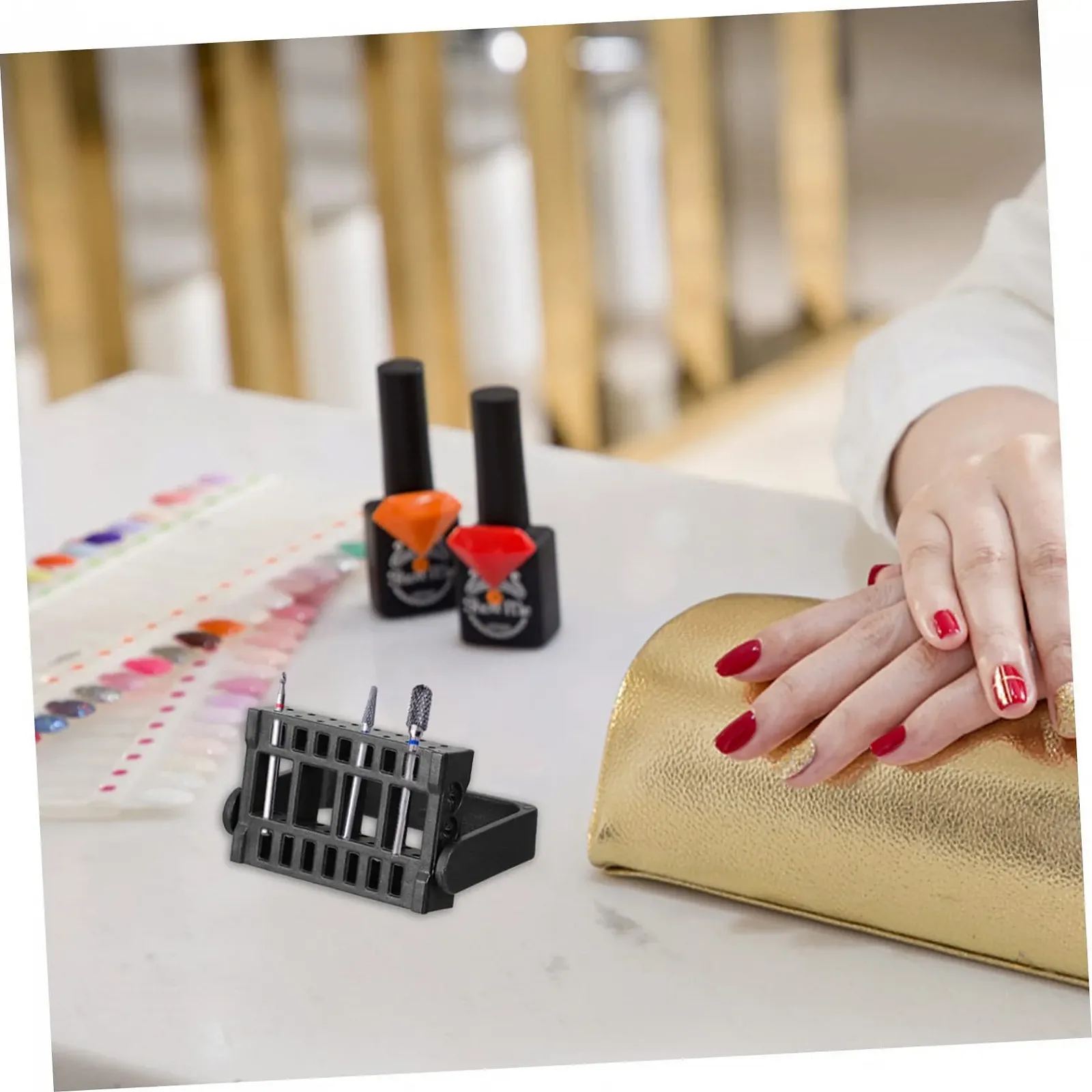 Подставка OATIPHO для маникюрного дриля, 2 шт., держатель для хранения, фото №9