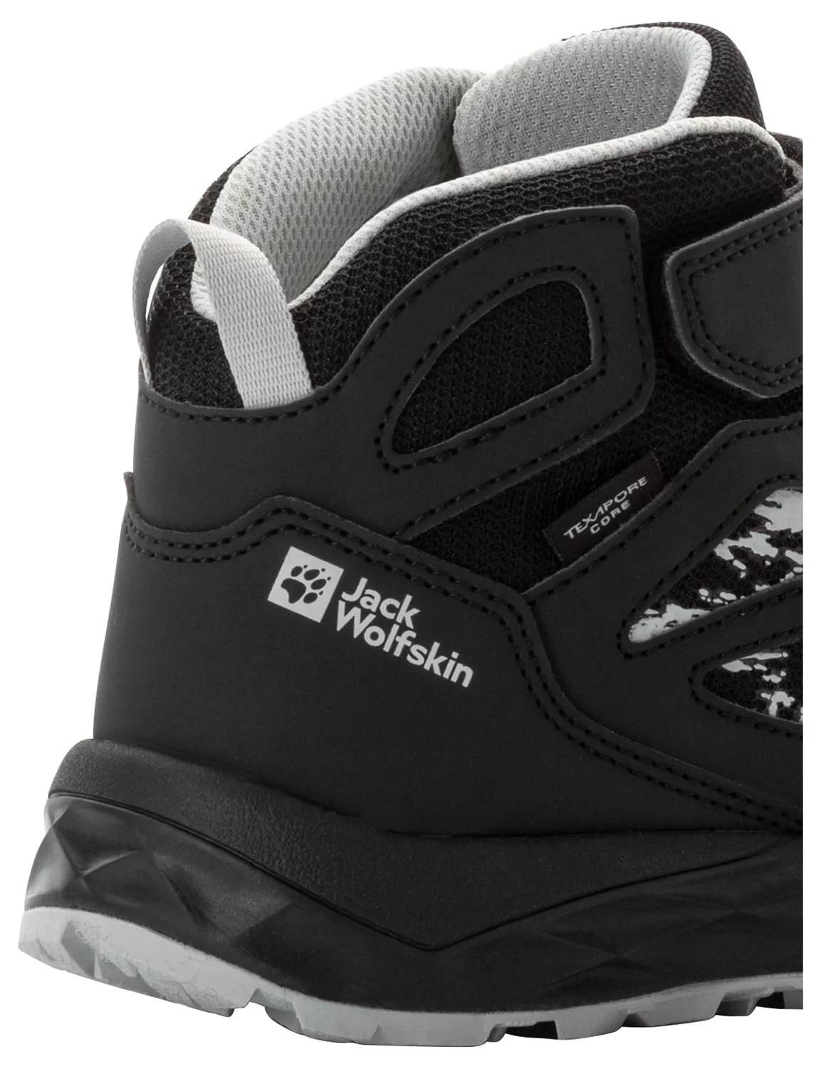 Черевики для ходьби Jack Wolfskin Woodland 2 Texapore Mid Vc K, унісекс, дитячі, фото №3