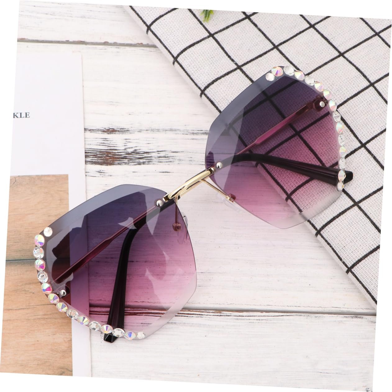 Сонцезахисні окуляри Жіночі VALICLUD Блискучі, 2 шт, фото №5