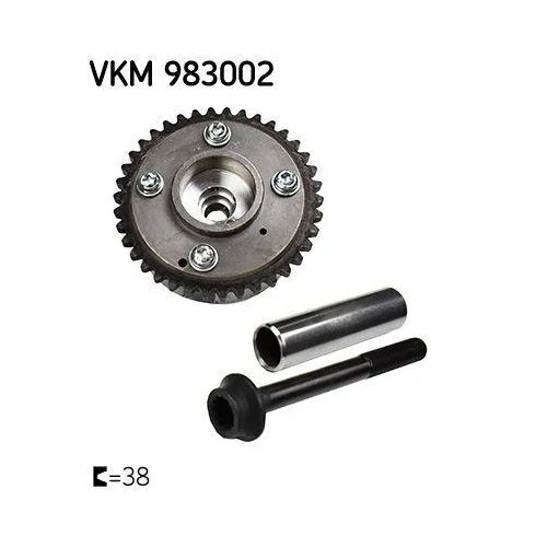 Фазорегулятор SKF VKM 983002 для AUDI SEAT SKODA VW впускна сторона, фото №2