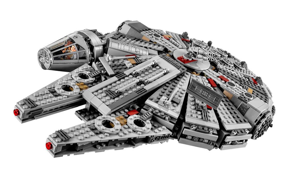 Конструктор LEGO Сокол Тысячелетия 1330 деталей 75105, фото №3