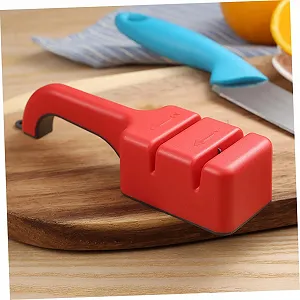 Точилка для кухонних ножів BESTOYARD двоступенева зносостійка компактна synthetic.ua - Фото 1