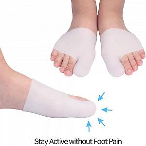 Силіконовий захисний чохол для великого пальця ноги при вальгусній деформації synthetic.ua - Фото 1