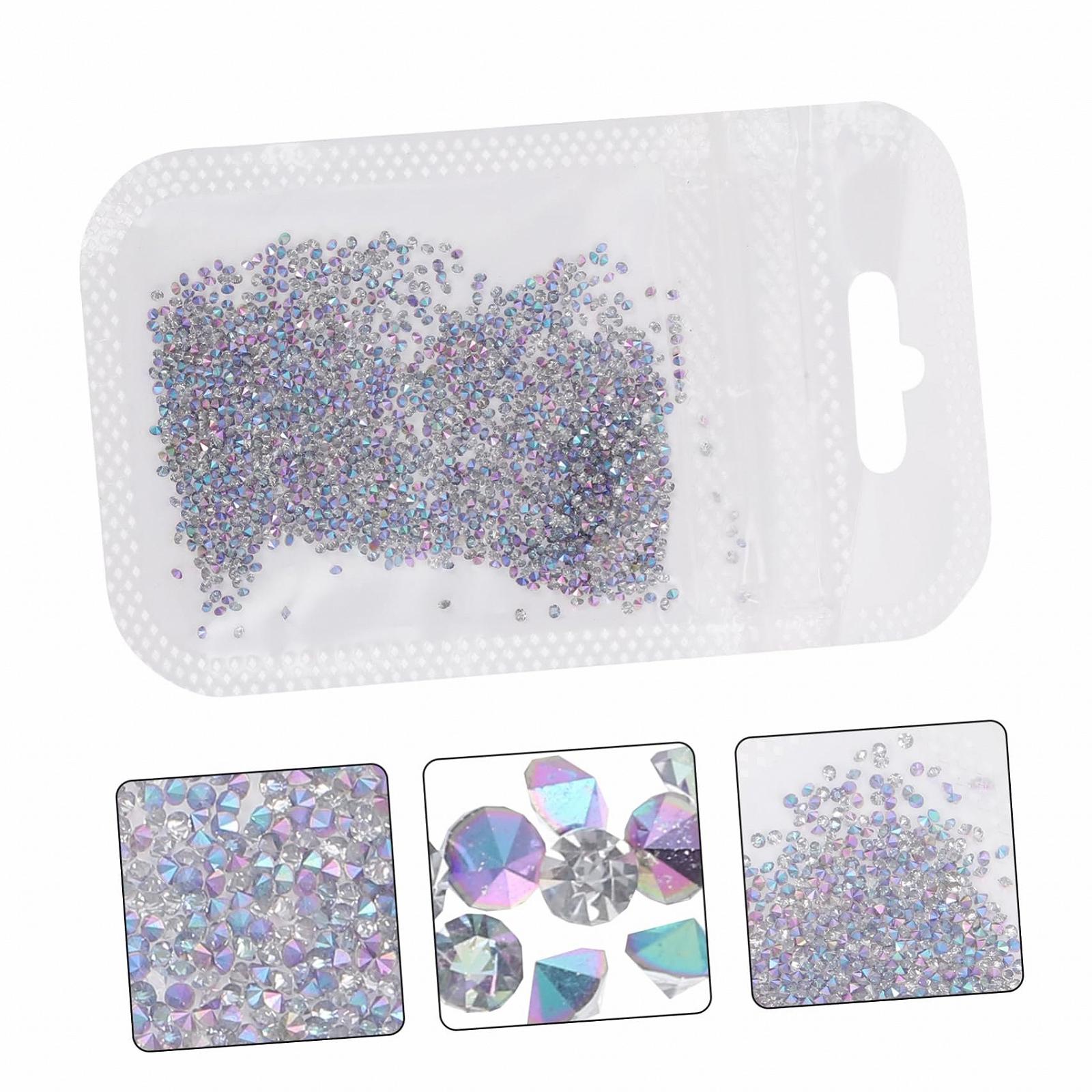 Мікродіамант для нігтів Nailflo для манікюру, аксесуари для дівчат, скло, фото №7