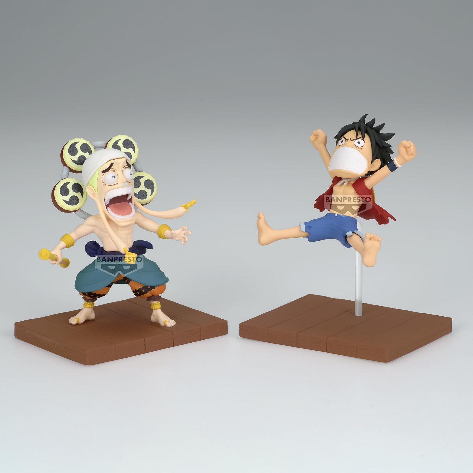 Фігурка Banpresto Monkey D. Luffy & Enel One Piece World Collectable Log Stories 8 см різнокольорова, фото №2
