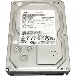 Внутрішній жорсткий диск 3.5'' Hitachi Ultrastar 7K4000  3TB 7200 об\хв 200 Мб\с SATA III (HUS724030ALA640) - Фото 1