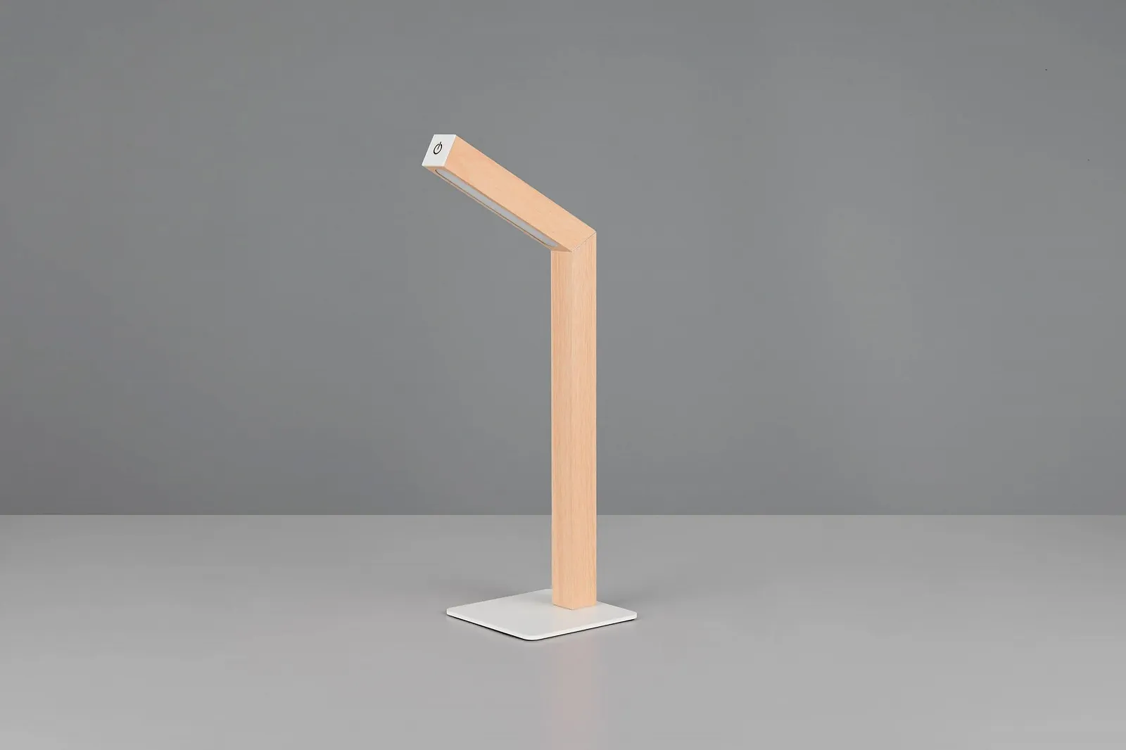 Настільна лампа Reality Leuchten Skip R55951135 LED Метал / МДФ 2 Вт Сенсорний димер Магнітний тримач Імітація дерева, фото №9