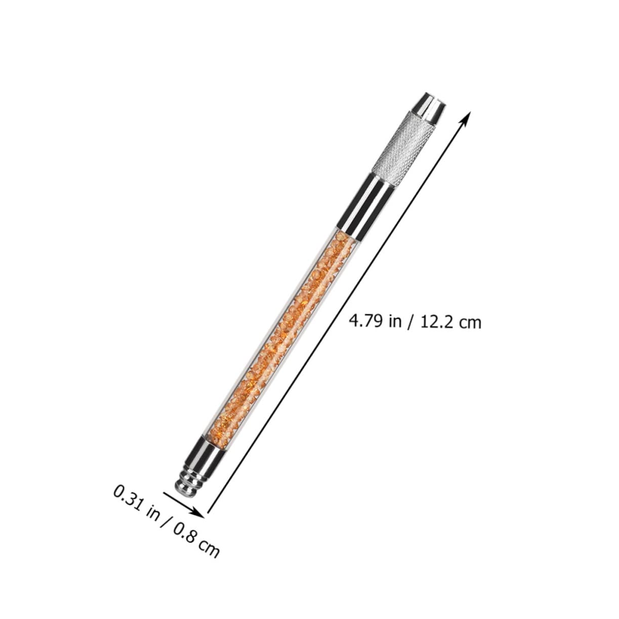 Олівець Minkissy Crystal Embroidery Pen Коричневий, фото №5