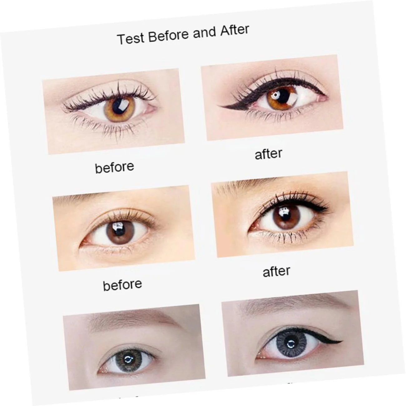 Підводка для очей POPETPOP, , водостійка, чорна, кольорова, синя, фото №5