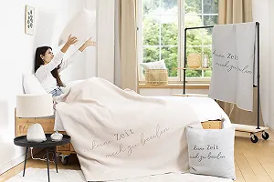 Одеяло David Fussenegger Flannel No Time Felt 200 x 140 см synthetic.ua - Фото 1