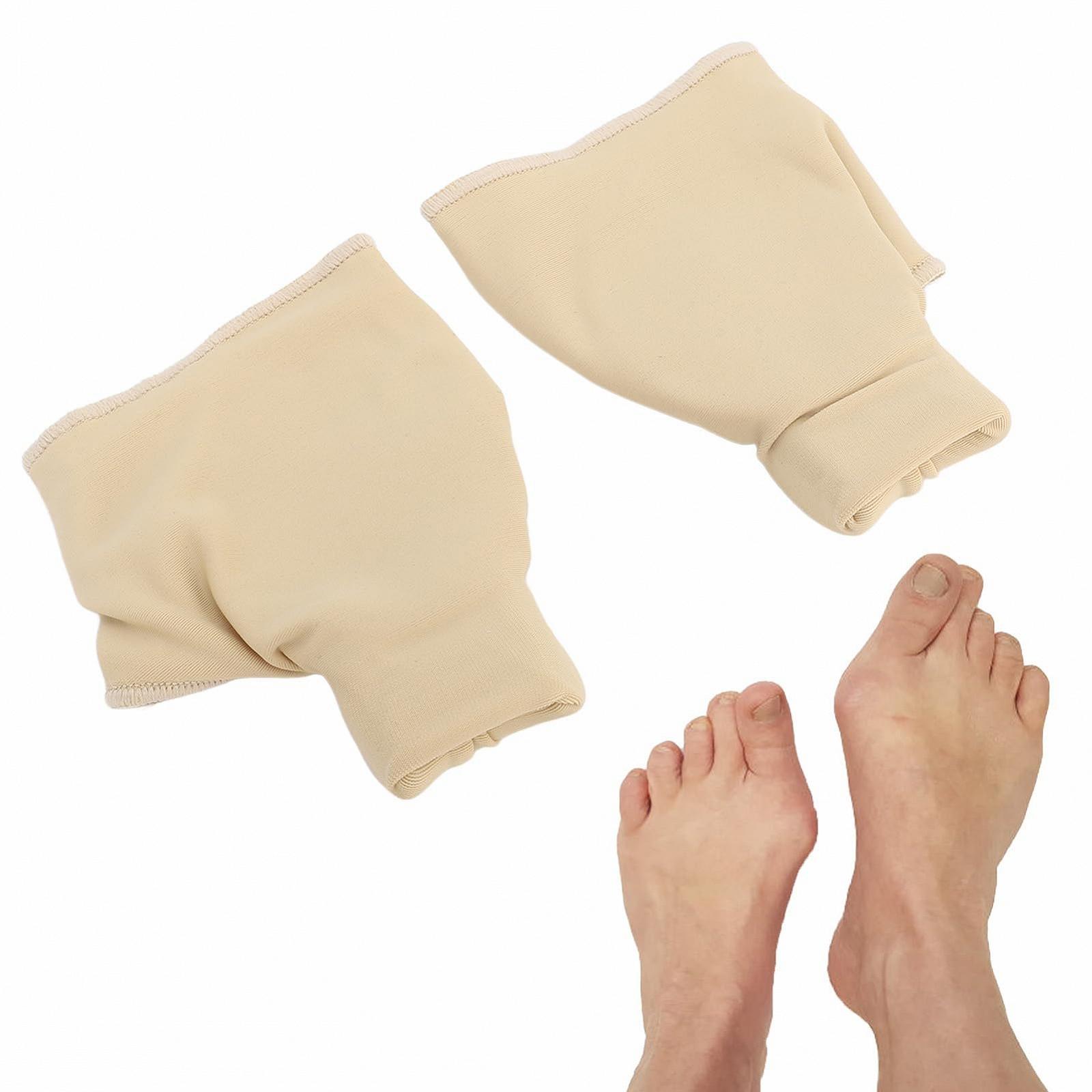 Коректор великого пальця стопи Tyenaza з дихаючого матеріалу з нековзними силіконовими смужками для полегшення болю в стопі та захисний рукав для шкіри для чоловіків і жінок, фото №9