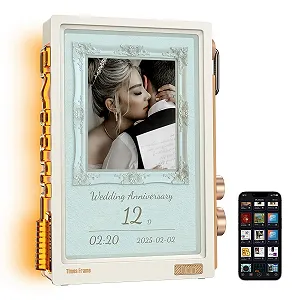 Цифровая фоторамка Divoom Times Frame 10.1 Inch WiFi 64 GB IPS RGB White - Фото 1