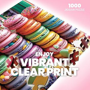 Пазл Dessert Macaroon 1000 деталей ціна на synthetic.ua - Фото 1 Пазл Dessert Macaroon 1000 деталей synthetic.ua - Фото 1