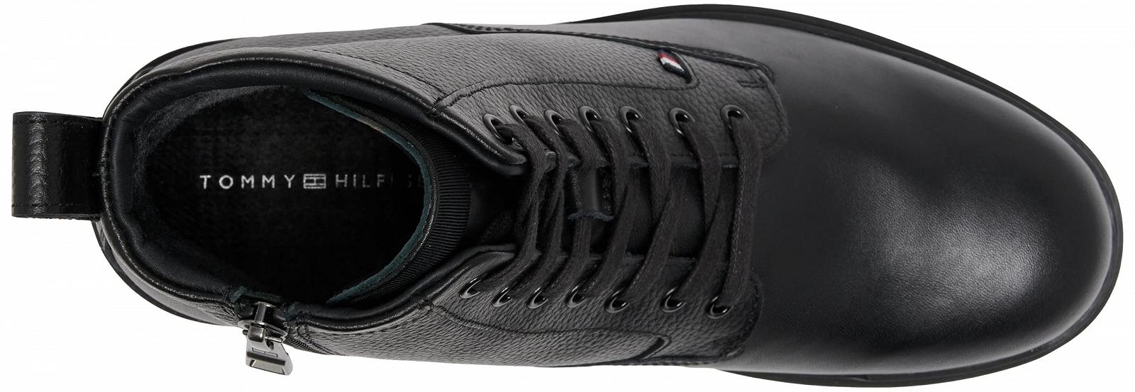 Черевики Tommy Hilfiger Low Boot Warm зі шкіри, фото №3