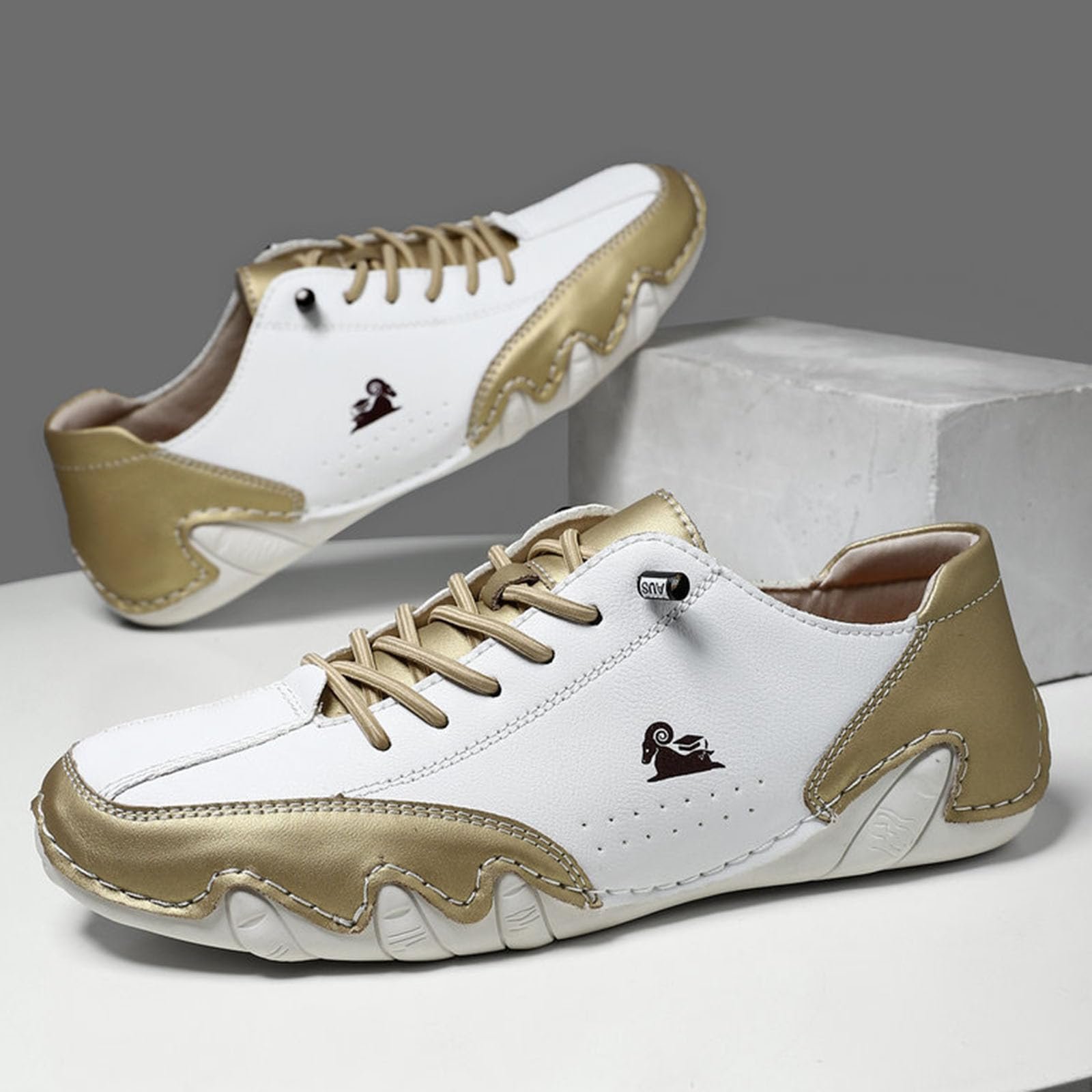 Ботинки Alpaca Кожаные Высокие Мужские/Женские Обувь для Ходьбы Ковбойские Водонепроницаемые Хаки Размер 34-50 EU, фото №3