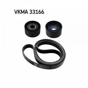 Комплект поликлинового ремня SKF VKMA 33166 для ALFA ROMEO CITROËN FIAT LANCIA PEUGEOT synthetic.ua - Фото 1