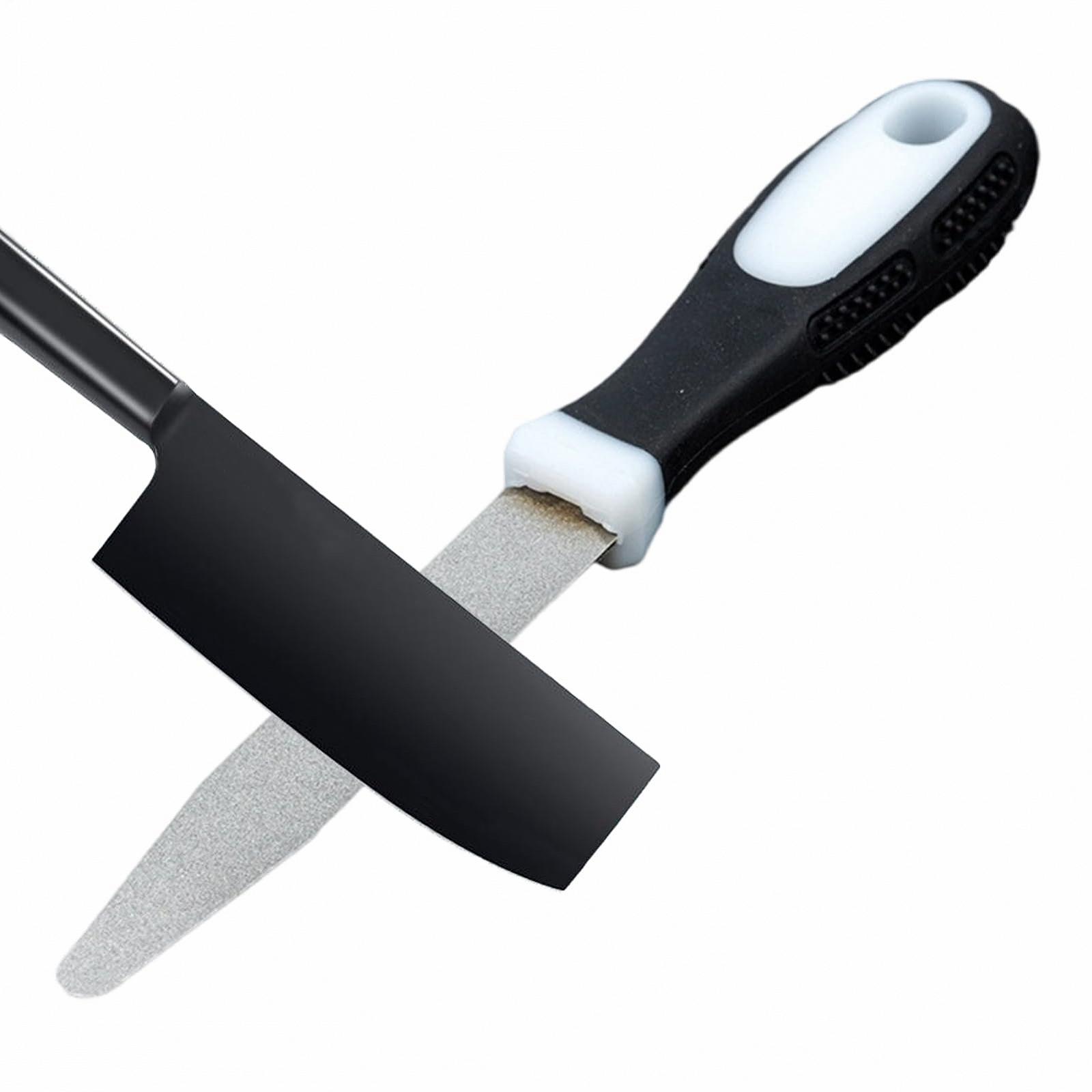 Точильный камень двухсторонний для мачете эргономичный нескользящий для дома и сада, фото №7