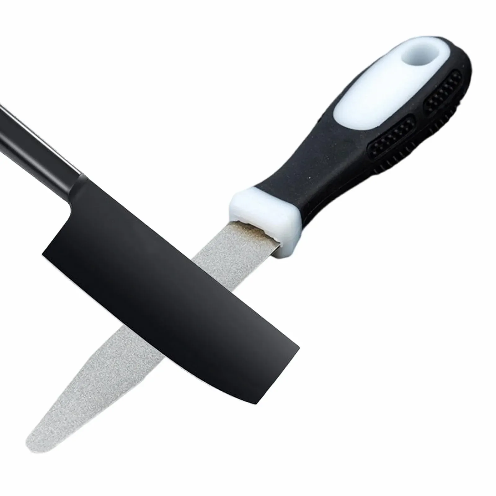 Точильний камінь двосторонній для мачете ергономічний нековзний для дому та саду, фото №7