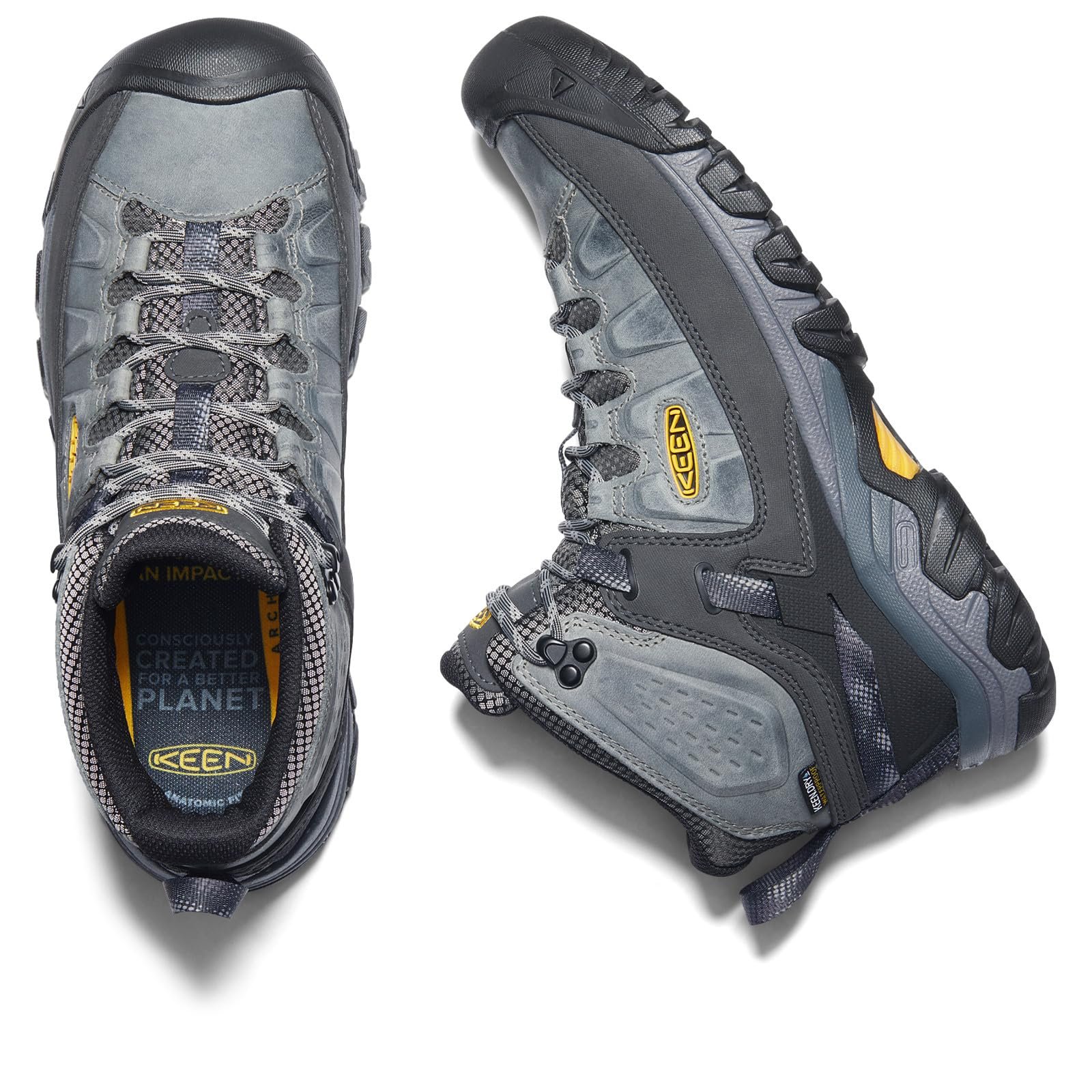 Чоловічі черевики KEEN Targhee 3 Mid Водонепроникні для походів, фото №5