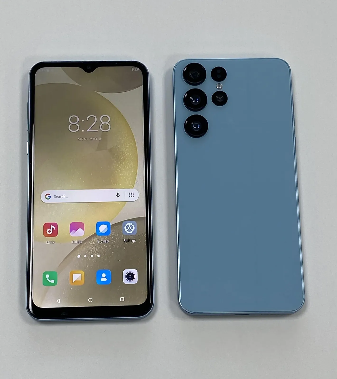 Смартфон 6.52" HD 4GB RAM 64GB ROM TF 256GB 4G LTE 5MP+16MP 4000 мАч 8-ядерный Светло-фиолетовый (Light Purple), фото №5