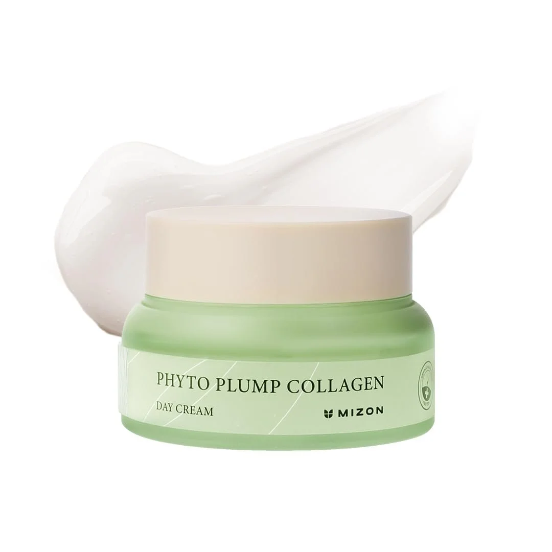 Денний крем MIZON PHYTO PLUMP COLLAGEN корейський антивіковий зволожувальний веганський 50 мл, фото №1 Денний крем MIZON PHYTO PLUMP COLLAGEN корейський антивіковий зволожувальний веганський 50 мл, фото №1