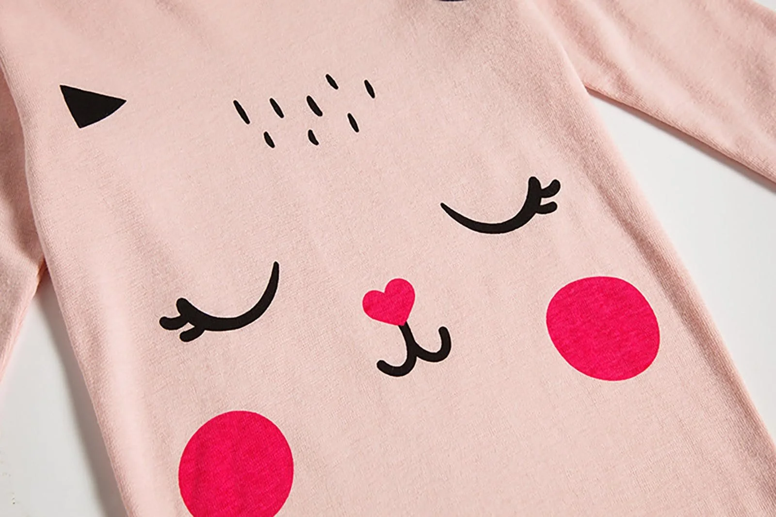 Комплект дитячої літньої піжами (2 шт.) - Піжамний комплект для дівчинки, фото №3