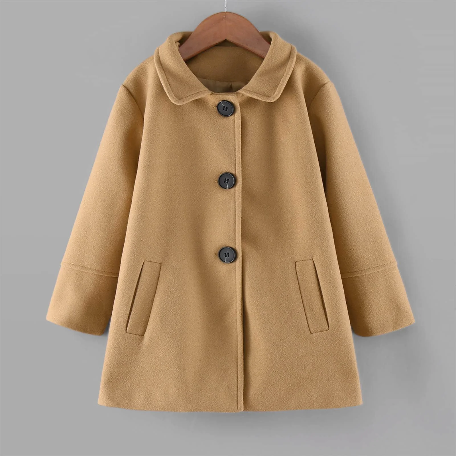 Зимове дитяче пальто для малюків Generisch, тепла куртка, пальто з вовни, фото №2 Зимове дитяче пальто для малюків Generisch, тепла куртка, пальто з вовни, фото №2