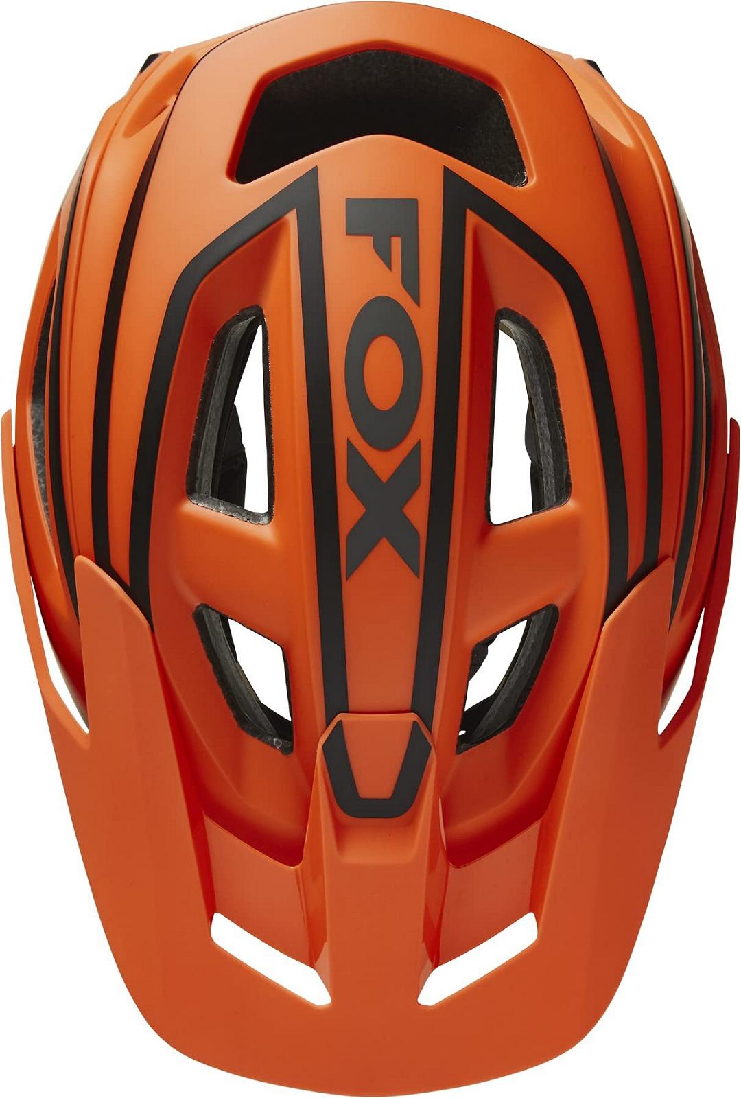 Шлем Fox Racing Speedframe Pro Divide оранжевый, фото №3