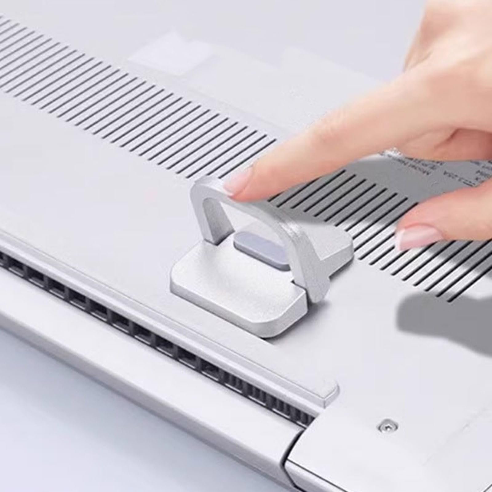 Подставка для ноутбука с регулировкой высоты, алюминиевая, складная, фото №5